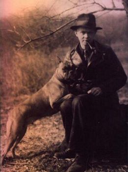 Grandpop Brieschaft and Dog